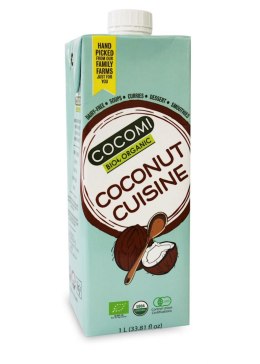 COCONUT MILK - NAPÓJ KOKOSOWY (17 % TŁUSZCZU) BIO 1 L - COCOMI COCOMI (wody kokosowe, oleje kokosowe, śmietanki)