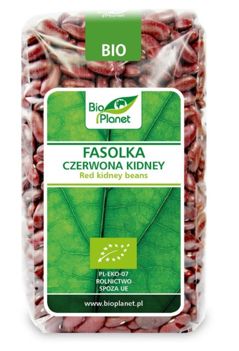 FASOLKA CZERWONA KIDNEY BIO 500 g - BIO PLANET BIO PLANET - seria ZIELONA (strączkowe)