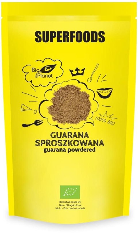 GUARANA SPROSZKOWANA BIO 150 g - BIO PLANET BIO PLANET - seria SUPERFOODS