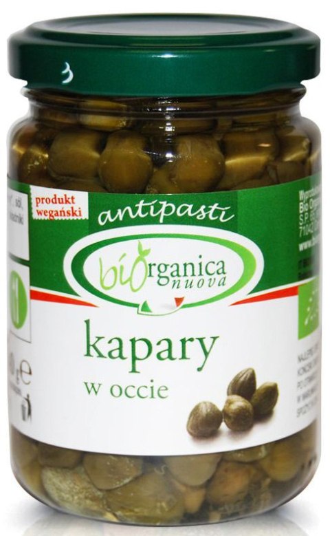 KAPARY MARYNOWANE BIO 140 g (90 g) (SŁOIK) - BIO ORGANICA ITALIA BIO ORGANICA ITALIA (przetwory warzywne)