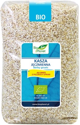 KASZA JĘCZMIENNA BIO 1 kg - BIO PLANET BIO PLANET - seria NIEBIESKA (ryże, kasze, ziarna)