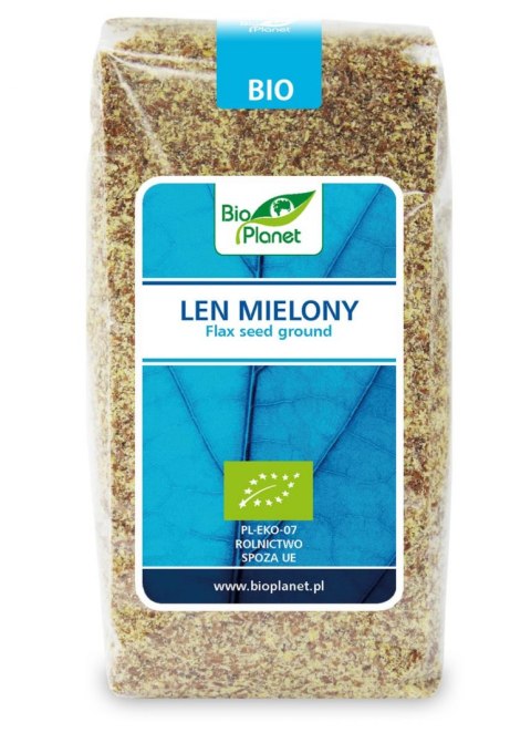 LEN MIELONY BIO 350 g - BIO PLANET BIO PLANET - seria NIEBIESKA (ryże, kasze, ziarna)