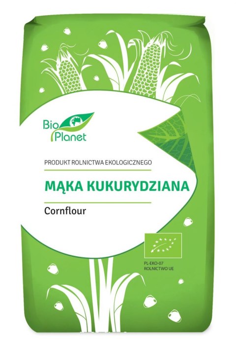 MĄKA KUKURYDZIANA BIO 400 g - BIO PLANET BIO PLANET - seria MĄKI I SKROBIE