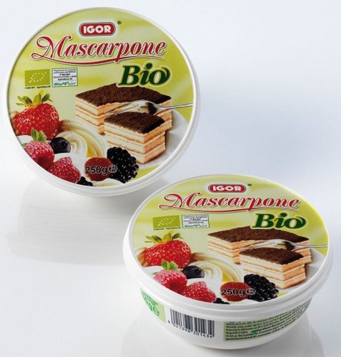 MASCARPONE BIO 250 g - IGOR IGOR (mascarpone)