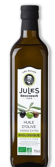 OLIWA Z OLIWEK EXTRA VIRGIN BIO 750 ml - JULES BROCHENIN JULES BROCHENIN (oleje i oliwy)