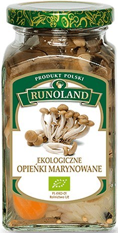 OPIEŃKI MARYNOWANE BIO 300 g - RUNOLAND RUNOLAND (grzyby, zupy, przetwory)