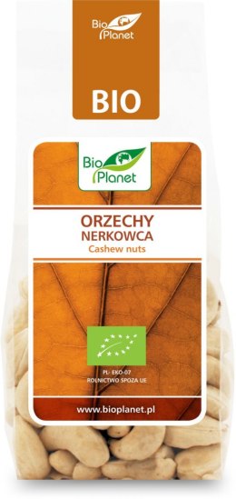 ORZECHY NERKOWCA BIO 100 g - BIO PLANET BIO PLANET - seria BRĄZOWA (orzechy i pestki)