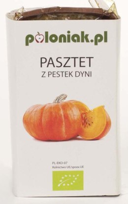 PASZTET WEGAŃSKI Z PESTEK DYNI BIO 160 g - POLONIAK POLONIAK (produkty vege, napary,majonezy)