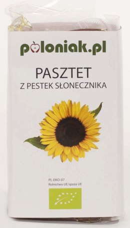 PASZTET WEGAŃSKI Z PESTEK SŁONECZNIKA BIO 160 g - POLONIAK POLONIAK (produkty vege, napary,majonezy)