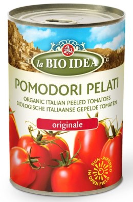 POMIDORY PELATI BEZ SKÓRY BIO 400 g (240 g) - LA BIO IDEA LA BIO IDEA (makarony, strączkowe,sosy pomidorowe)