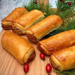 Paszteciki z mięsem