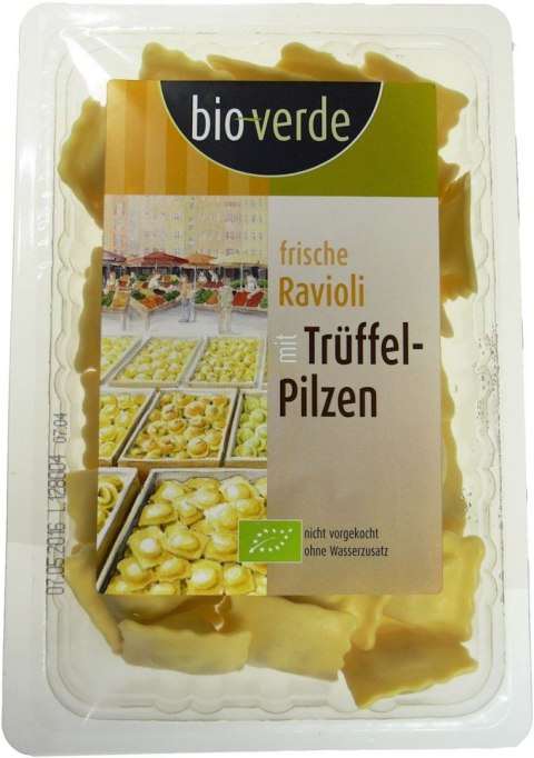 RAVIOLI ŚWIEŻE Z TRUFLAMI BIO 250 g - BIO VERDE BIO VERDE (oliwki, sery, makarony, przystawki)