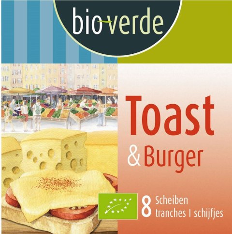 SER TOSTOWY BIO 150 g - BIO VERDE BIO VERDE (oliwki, sery, makarony, przystawki)