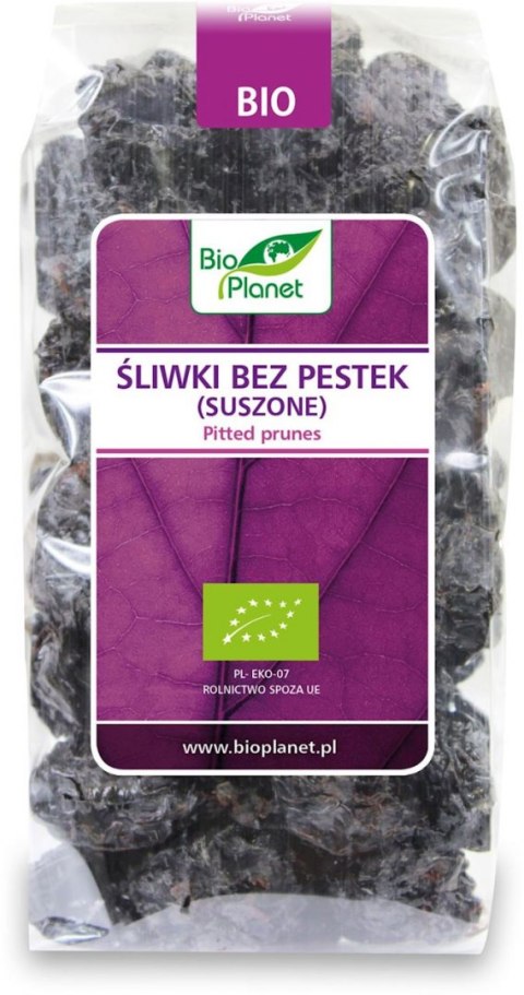 ŚLIWKI SUSZONE BIO 400 g - BIO PLANET BIO PLANET - seria FIOLETOWA (owoce suszone)