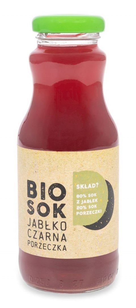 SOK JABŁKOWO - PORZECZKOWY NFC BIO 250 ml - OWOCOWE SMAKI OWOCOWE SMAKI (soki)