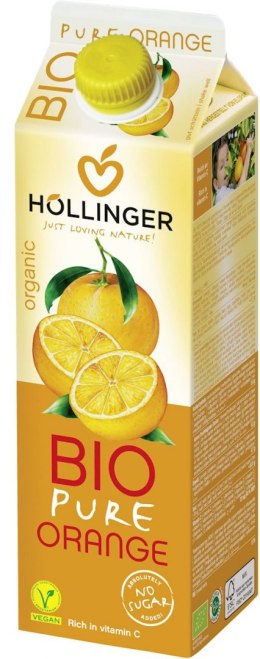 SOK POMARAŃCZOWY BIO 1 L - HOLLINGER HOLLINGER (soki, nektary, napoje, syropy)