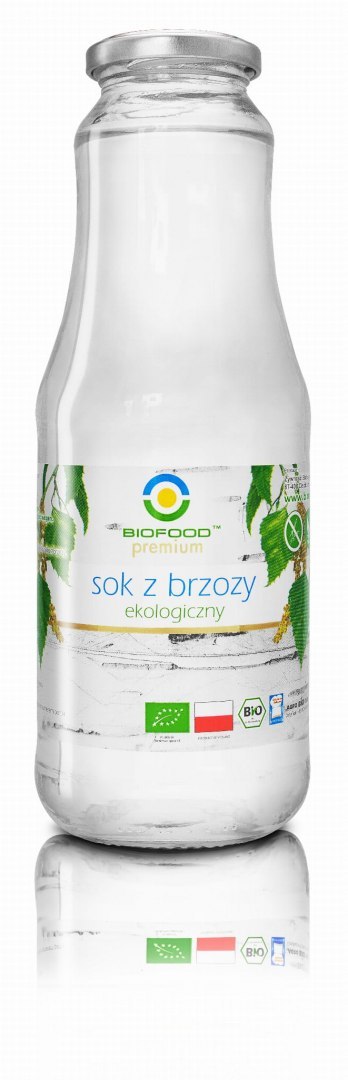 SOK Z BRZOZY BEZGLUTENOWY BIO 1 L - BIO FOOD BIO FOOD (soki, przetwory, octy, olej kokosowy)