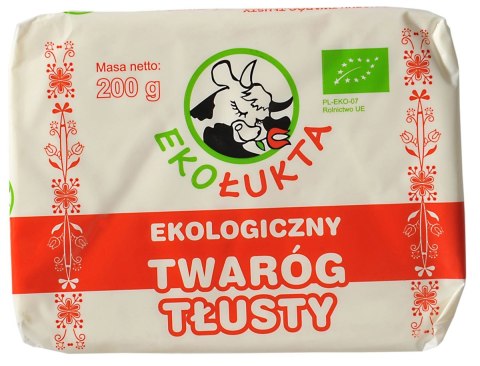 TWARÓG TŁUSTY BIO 200 g - EKO ŁUKTA EKO ŁUKTA (nabiał z mleka krowiego)