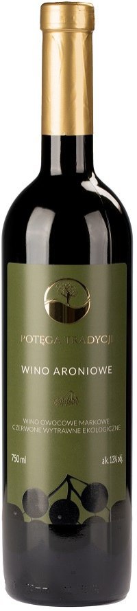 WINO ARONIA CZERWONE WYTRAWNE BIO 0,75 L - POTĘGA TRADYCJI WINA - POTĘGA TRADYCJI