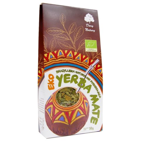 YERBA MATE BIO 50 g - DARY NATURY DARY NATURY - herbatki BIO