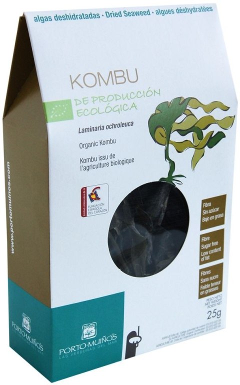 ALGI MORSKIE SUSZONE - KOMBU BIO 25 g - PORTO MUINOS PORTO MUINOS (algi morskie)