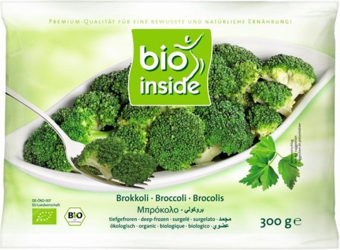 BROKUŁY MROŻONE BEZGLUTENOWE BIO 300 g - BIO INSIDE BIO INSIDE (MROŻONKI - owoce, warz., dania gotowe)