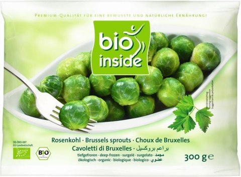 BRUKSELKA MROŻONA BEZGLUTENOWA BIO 300 g - BIO INSIDE BIO INSIDE (MROŻONKI - owoce, warz., dania gotowe)