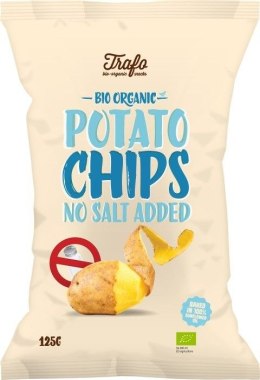CHIPSY ZIEMNIACZANE NATURALNE BEZ DODATKU SOLI BIO 125 g - TRAFO TRAFO (chipsy warzywne i ziemniaczne)