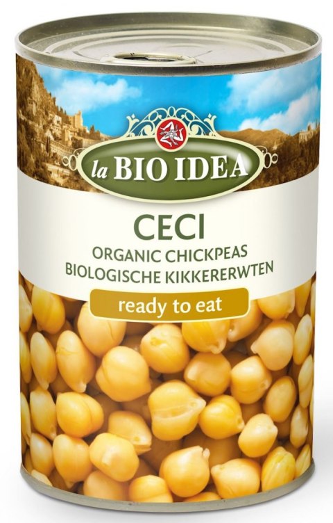 CIECIERZYCA W ZALEWIE BIO 400 g (240 g) - LA BIO IDEA LA BIO IDEA (makarony, strączkowe,sosy pomidorowe)