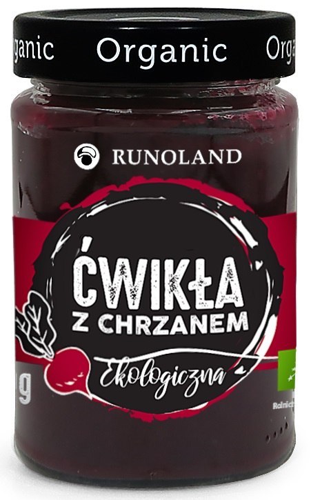 ĆWIKŁA Z CHRZANEM BIO 300 g - RUNOLAND RUNOLAND (grzyby, zupy, przetwory)