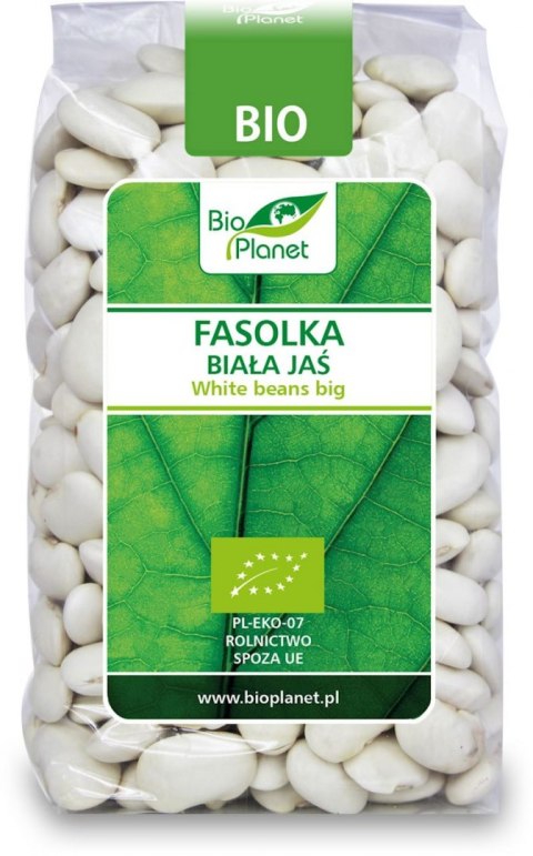 FASOLKA BIAŁA JAŚ BIO 400 g - BIO PLANET BIO PLANET - seria ZIELONA (strączkowe)