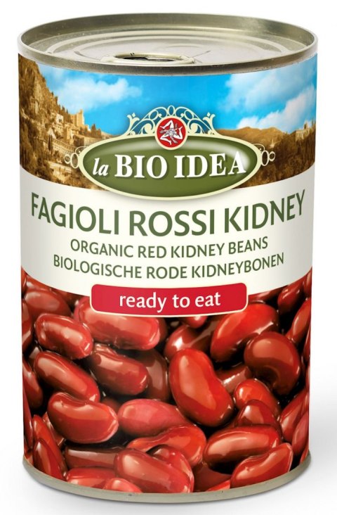 FASOLKA CZERWONA KIDNEY W ZALEWIE BIO 400 g (240 g) - LA BIO IDEA LA BIO IDEA (makarony, strączkowe,sosy pomidorowe)