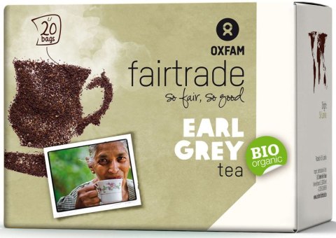 HERBATA CZARNA EARL GREY EKSPRESOWA FAIR TRADE BIO (20 x 1,8 g) 36 g - OXFAM OXFAM FAIR TRADE (FT) (kawy i inne produkty FT)