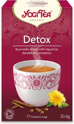 HERBATKA DETOX BIO (17 x 1,8 g) 30,6 g - YOGI TEA YOGI TEA (herbaty i herbatki)