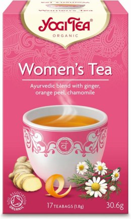 HERBATKA DLA KOBIET (WOMEN'S TEA) BIO (17 x 1,8 g) 30,6 g - YOGI TEA YOGI TEA (herbaty i herbatki)