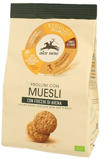 CIASTKA MUSLI BIO 250 g - ALCE NERO ALCE NERO (włoskie produkty)