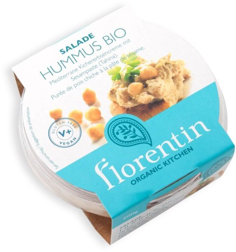 HUMMUS BEZGLUTENOWY BIO 200 g - FLORENTIN FLORENTIN (hummusy, falafel, pita)