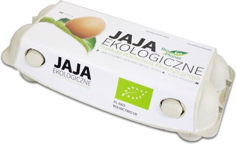 JAJA BIO (10 szt.) - BIO PLANET JAJA (kurze, przepiórcze, akcesoria do jaj)