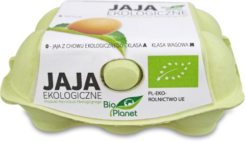 JAJA BIO (6 szt.) - BIO PLANET JAJA (kurze, przepiórcze)