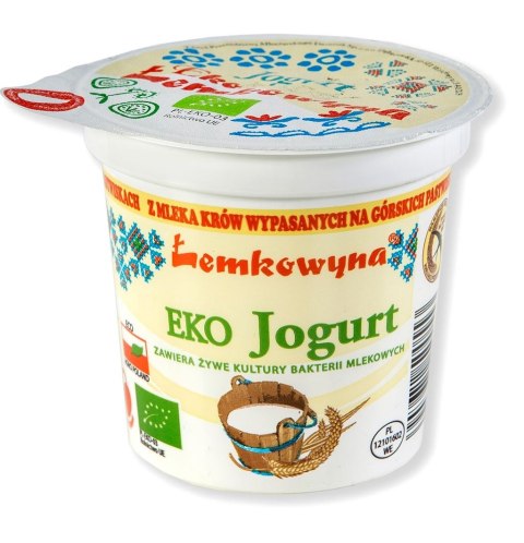 JOGURT NATURALNY 3 % BIO 280 g - ŁEMKOWYNA ŁEMKOWYNA (nabiał z mleka krowiego)