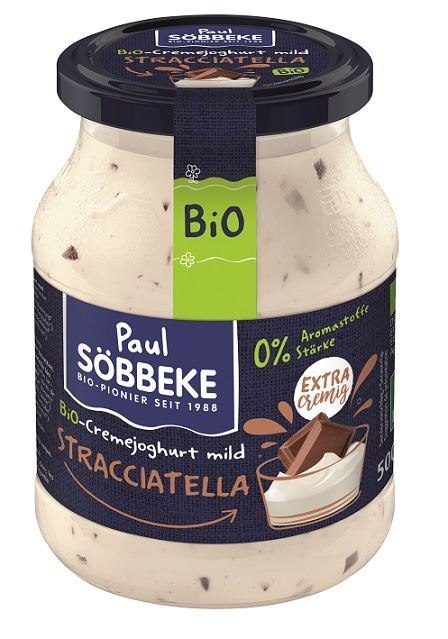 JOGURT STRACCIATELLA BIO 500 g (SŁOIK) - SOBBEKE SOBBEKE (nabiał z mleka krowiego)