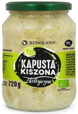 KAPUSTA KISZONA BIO 680 g (410 g) - RUNOLAND RUNOLAND (grzyby, zupy, przetwory)