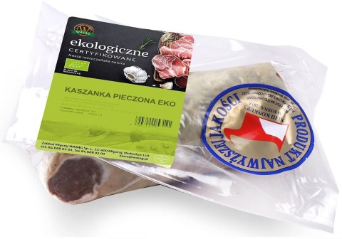 KASZANKA PIECZONA BIO (około 0,35 kg) - WASĄG (NA ZAMÓWIENIE) WASĄG (wędliny wieprzowe, drobiowe)