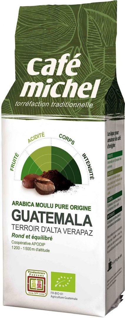 KAWA MIELONA ARABICA 100 % GWATEMALA FAIR TRADE BIO 250 g - CAFE MICHEL CAFE MICHEL (kawy)