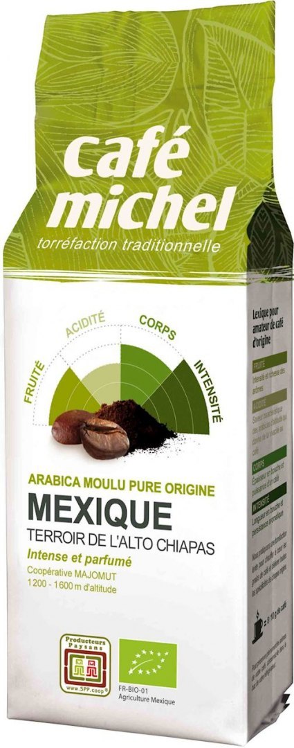 KAWA MIELONA ARABICA 100 % MEKSYK FAIR TRADE BIO 250 g - CAFE MICHEL CAFE MICHEL (kawy)