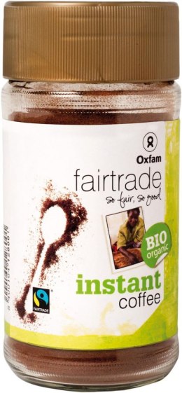 KAWA ROZPUSZCZALNA ARABICA/ROBUSTA TANZANIA FAIR TRADE BIO 100 g - OXFAM OXFAM FAIR TRADE (FT) (kawy i inne produkty FT)