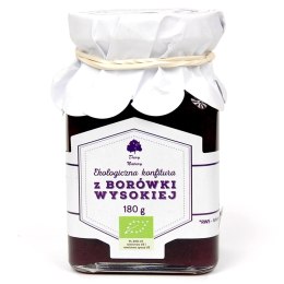 KONFITURA Z BORÓWKI BIO 180 g - DARY NATURY DARY NATURY - inne BIO