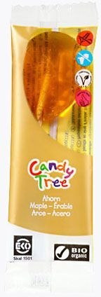 LIZAK Z SYROPEM KLONOWYM BEZGLUTENOWY BIO 13 g - CANDY TREE CANDY TREE (lizaki, cukierki, żelki)