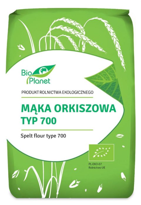 MĄKA ORKISZOWA CHLEBOWA TYP 700 BIO 1 kg - BIO PLANET BIO PLANET - seria MĄKI I SKROBIE