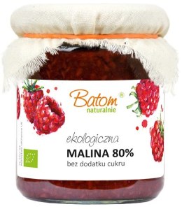 MALINA 80 % BIO 260 g - BATOM BATOM (dżemy, soki, kompoty, czystek)
